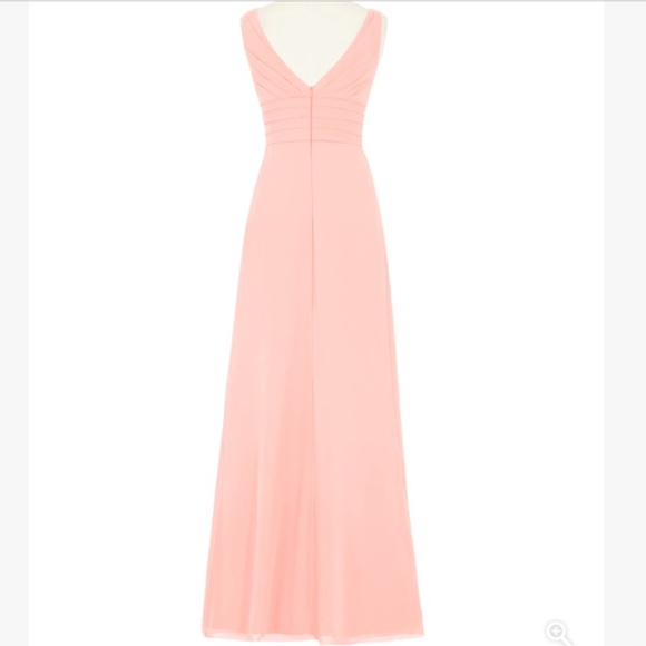 Azazie Julianna Dress in Coral - Picture 3 of 8